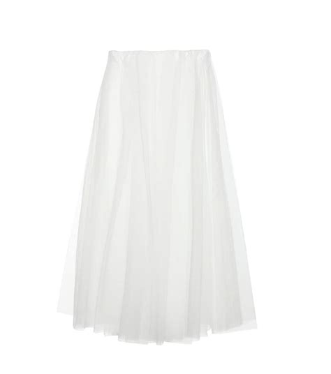 miu miu tulle skirt